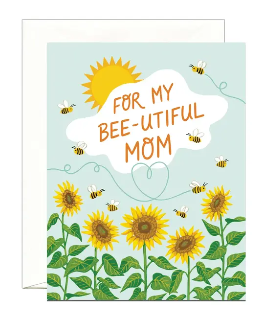 Yeppie Paper - YP YPGCMD0011 - Bee-utiful Mom Mother's Day Card