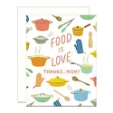 Yeppie Paper - YP YPGCMD0012 - Food is Love Mother's Day Card