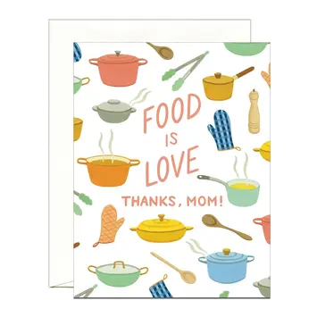 Yeppie Paper - YP YPGCMD0012 - Food is Love Mother's Day Card