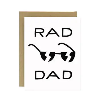 Worthwhile Paper - WOP WOPGCFD0006 - Rad Dad Sunglasses Father's Day Card