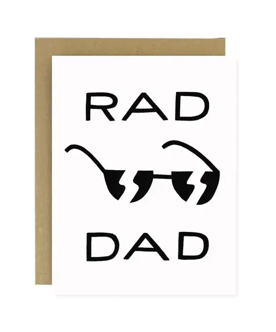Worthwhile Paper - WOP WOPGCFD0006 - Rad Dad Sunglasses Father's Day Card