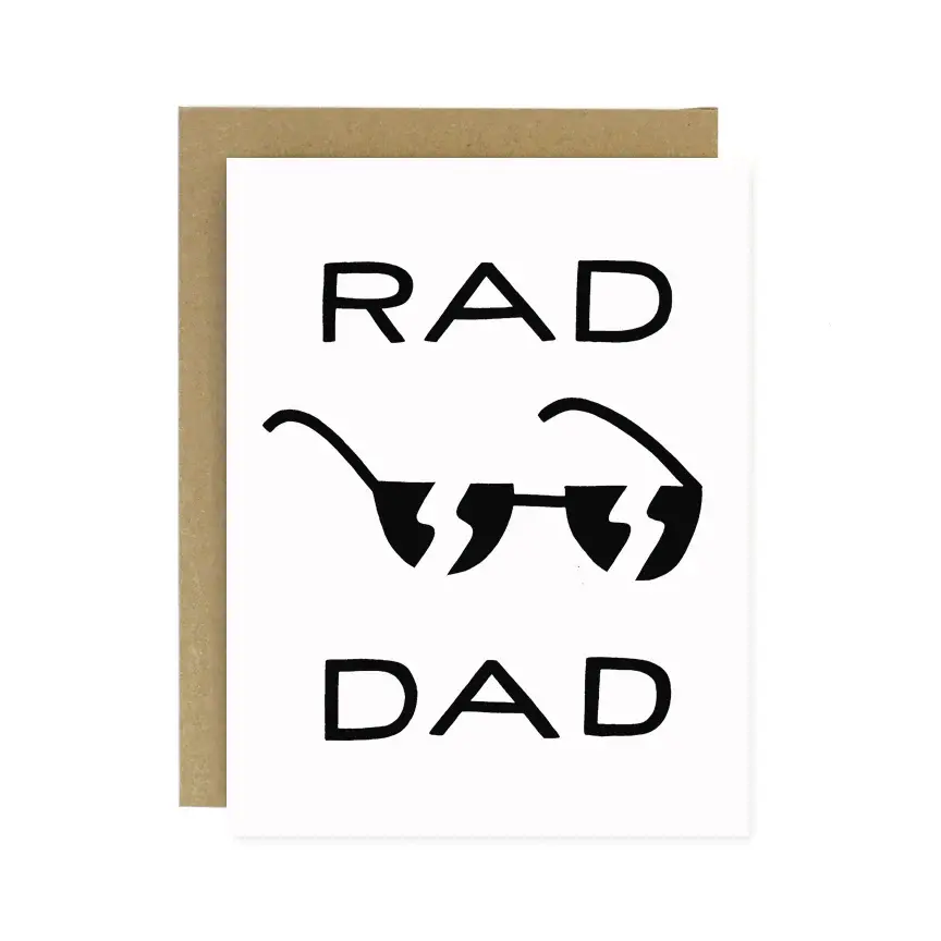 Worthwhile Paper - WOP WOPGCFD0006 - Rad Dad Sunglasses Father's Day Card