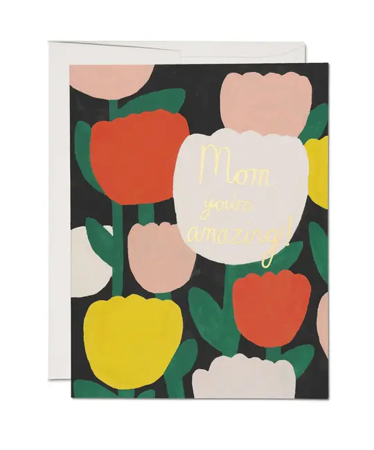 Red Cap Cards - RCC RCCGCMD0012 - Amazing Tulips Mother's Day Card