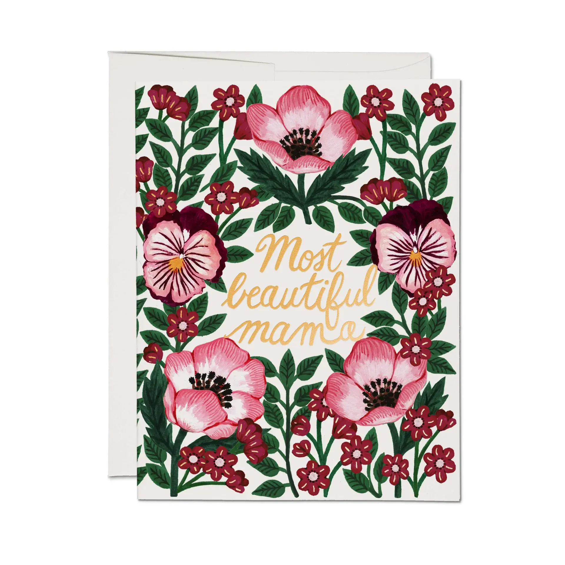 Red Cap Cards - RCC RCCGCMD0015 - Most Beautiful Mama Mother's Day Card