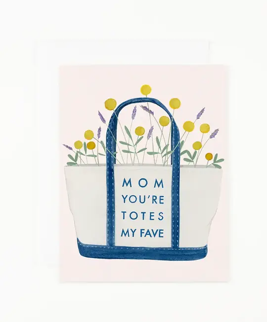 Dear Hancock - DH DHGCMD - Totes My Fave Boat Tote Mother's Day Card