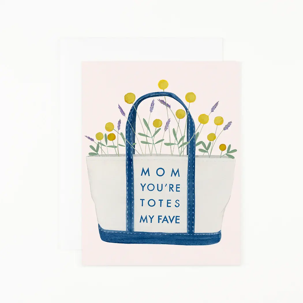 Dear Hancock - DH DHGCMD - Totes My Fave Boat Tote Mother's Day Card