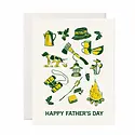 Antiquaria - AN ANGCFD0016 - Camping Icons Father's Day Card
