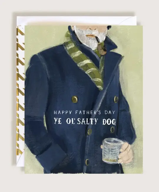 The First Snow - FIS FISGCFD0005 - Ye Ol' Salty Dog Father's Day Card