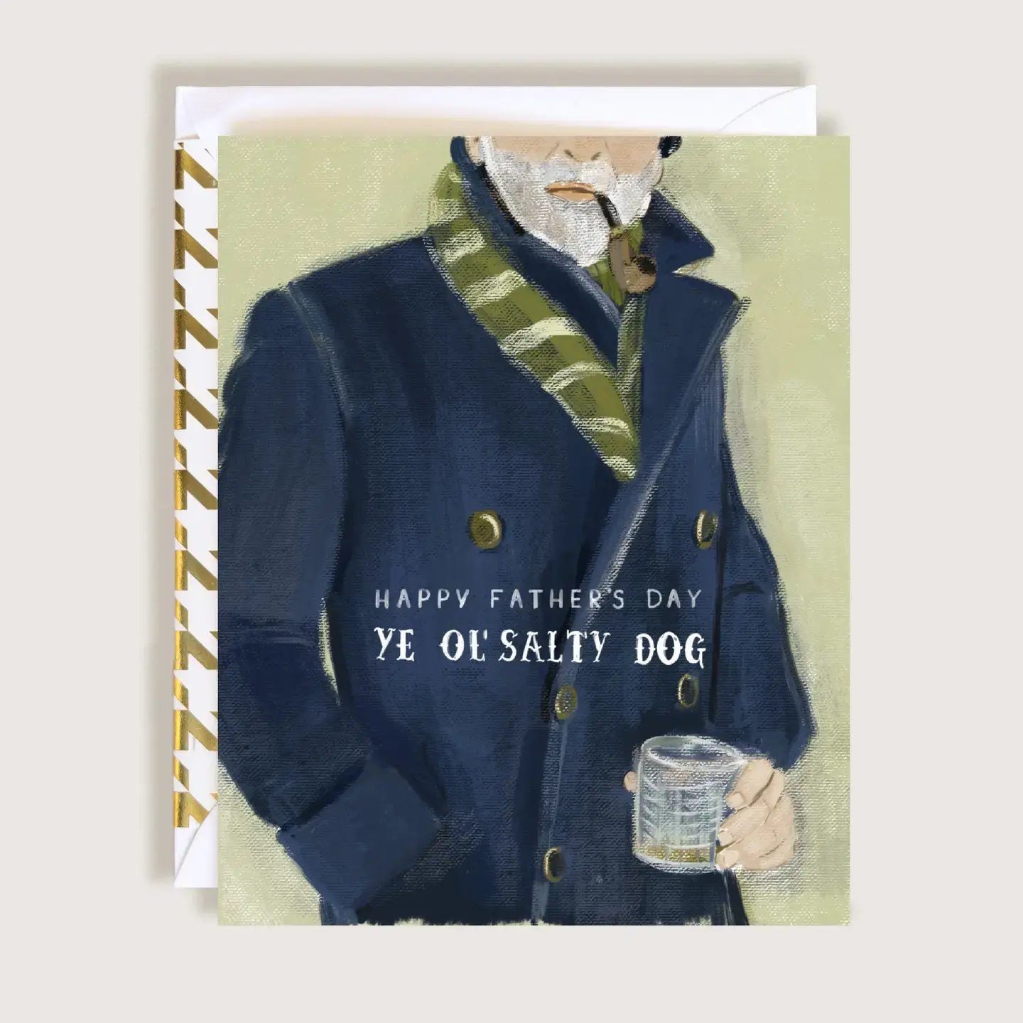 The First Snow - FIS FISGCFD0005 - Ye Ol' Salty Dog Father's Day Card
