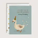 The First Snow - FIS FISGCBI0039 - Shake Your Tail Feathers Duck Birthday Card