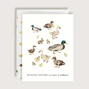 The First Snow - FIS FISGCHU0001 - Overrated Ducks in a Row Card
