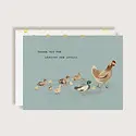 The First Snow - FIS FISGCMI0012 - Leading Our Little Birds Card