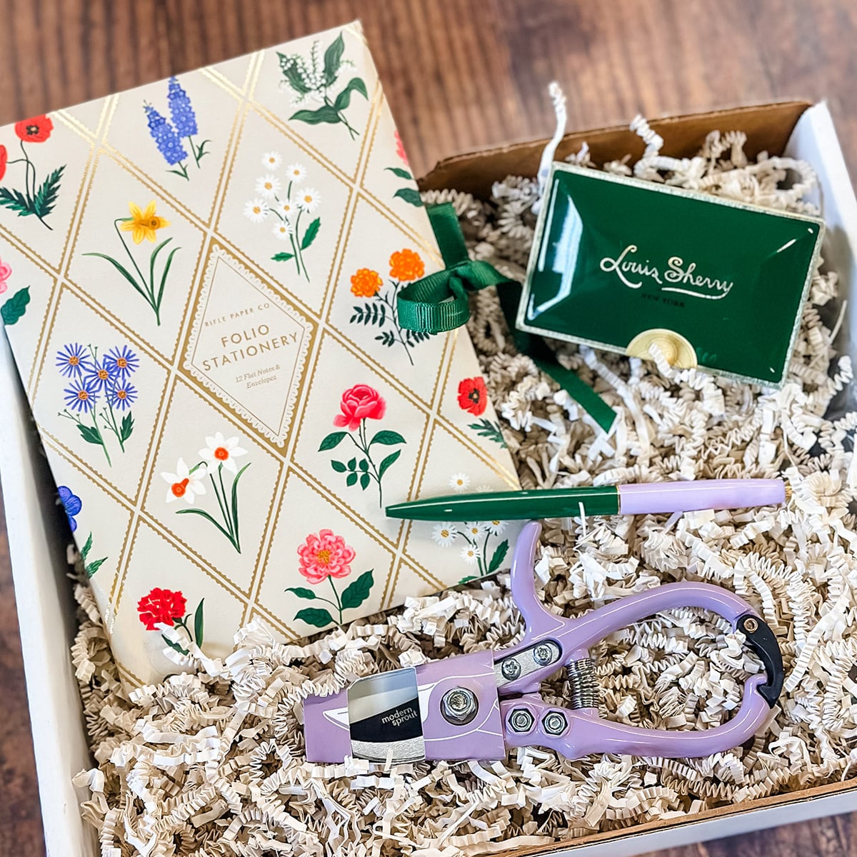 Gus and Ruby Letterpress - GR Gus & Ruby - Garden Study Gift Box
