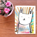 LASGCFR0001 - Just Perfect Rabbit Card