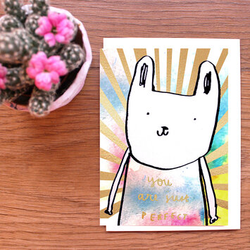 LASGCFR0001 - Just Perfect Rabbit Card