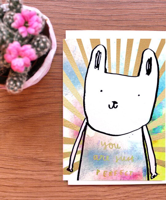 LASGCFR0001 - Just Perfect Rabbit Card