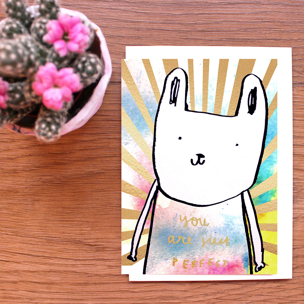 LASGCFR0001 - Just Perfect Rabbit Card