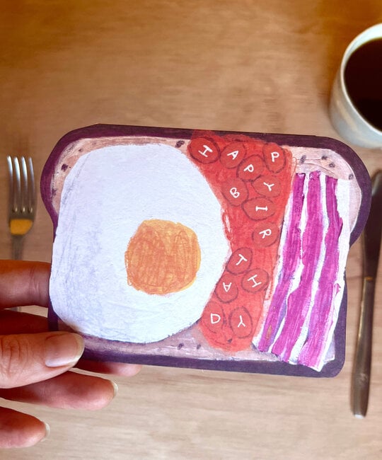 LASGCBI0015 - Beans on Toast Birthday Card