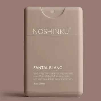 Noshinku NOS AP - Pocket Sanitizer, Santal Blanc