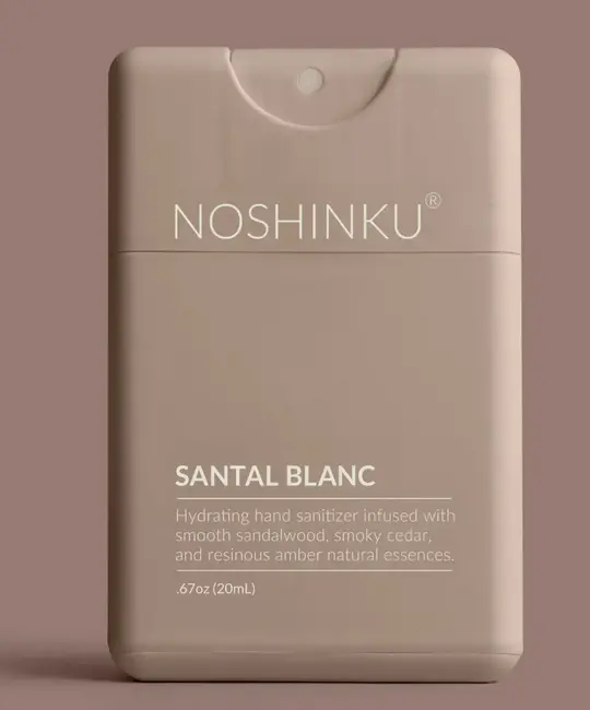 Noshinku NOS AP - Pocket Sanitizer, Santal Blanc