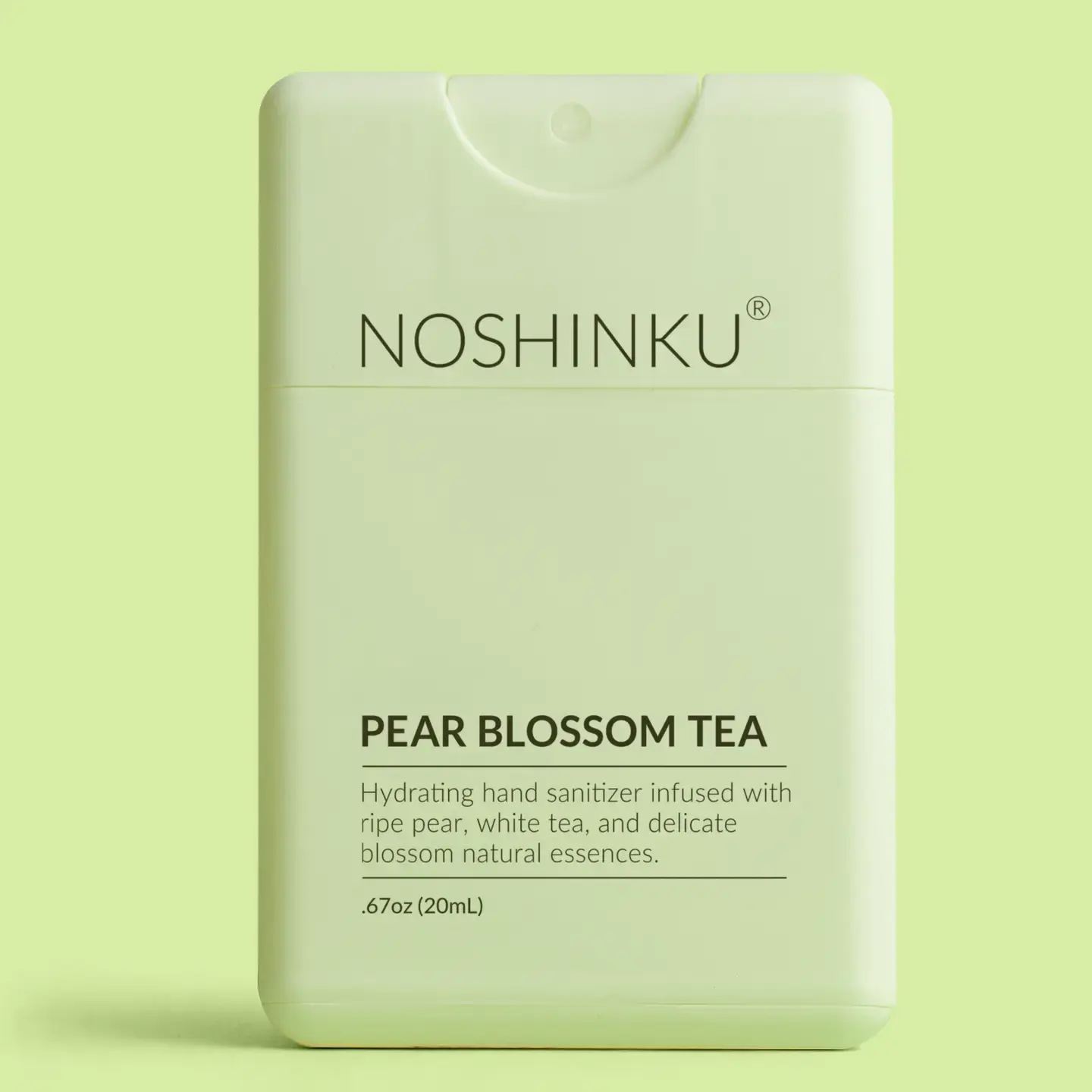 Noshinku NOS AP - Pocket Sanitizer, Pear Blossom Tea