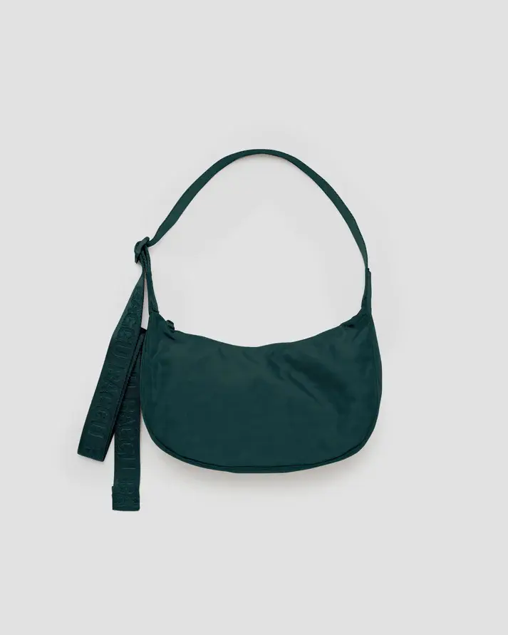 Baggu - BA BA BAG - Small Nylon Crescent Bag, Deep Sea