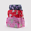 Baggu - BA Baggu 3D Zip Pouch Set, Spring Animals