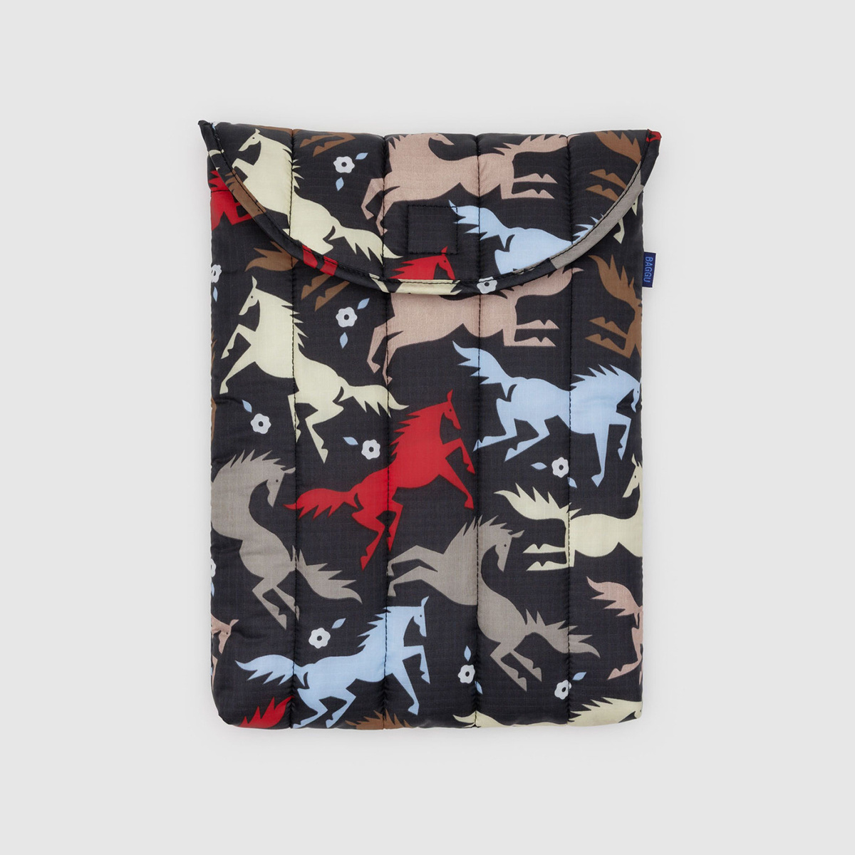 Baggu - BA Baggu - Puffy Laptop Sleeve 13/14" - Horse Cut-Outs