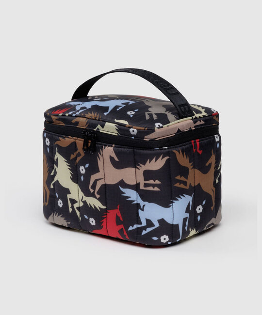 Baggu - BA BA HG - Puffy Lunch Cooler Bag, Horse Cut-Outs