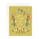 Amy Heitman Illustration - AHI AHIGCBI0035 - Tulip Festival Birthday Card