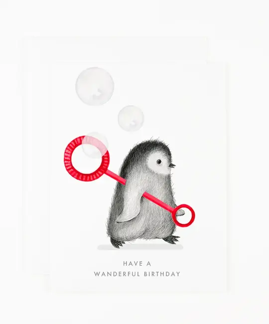 Dear Hancock - DH DHGCBI0083 - Bubble Wanderful Birthday Card