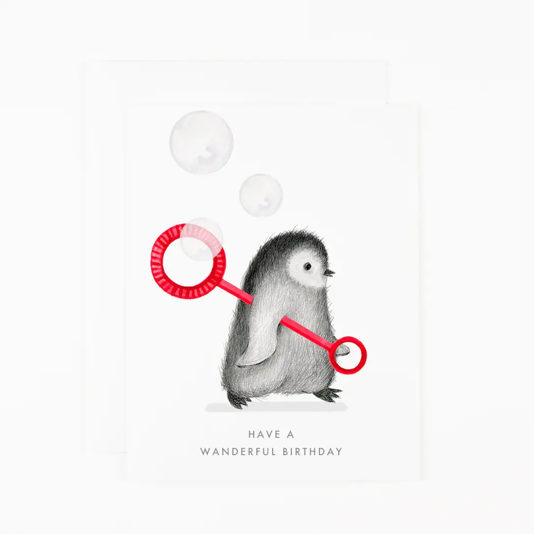 Dear Hancock - DH DHGCBI0083 - Bubble Wanderful Birthday Card