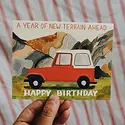 Small Adventure - SMA SMAGCBI0023 - Year of New Terrain Car Birthday Card