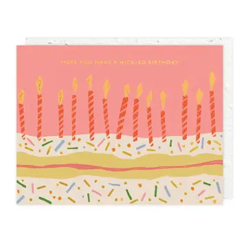 Seedlings - SED SEDGCBI0083 - Wick-ed Candle Wishes Birthday Card