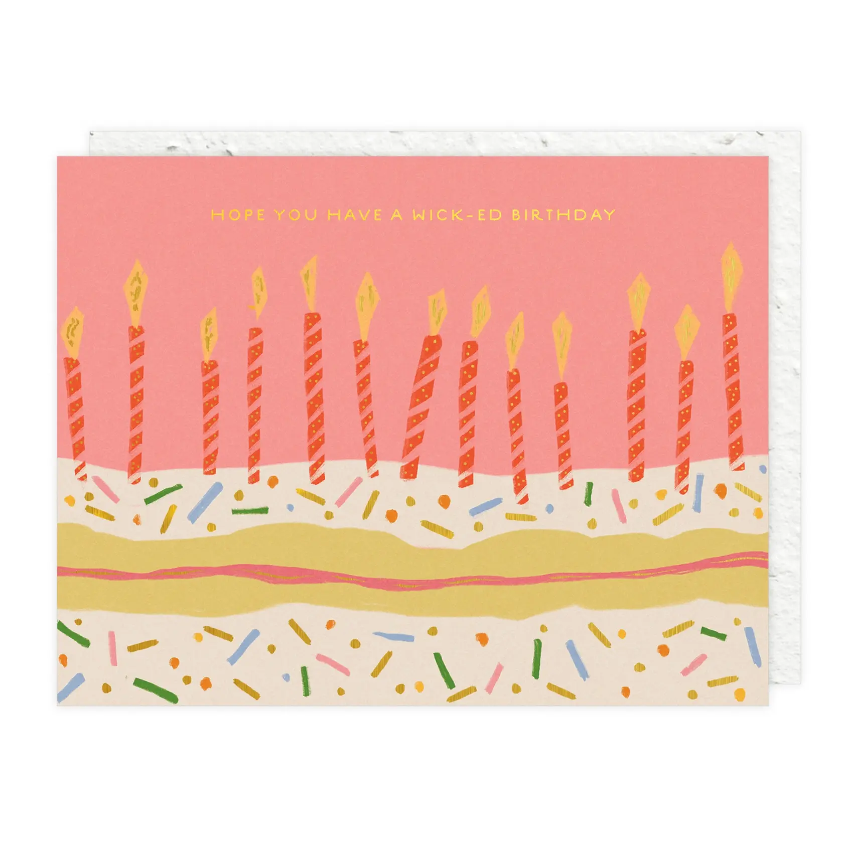 Seedlings - SED SEDGCBI0083 - Wick-ed Candle Wishes Birthday Card
