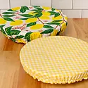 Paper Farm Press - PFP PFP HGKL - Lemon Grove Reusable Fabric Bowl Cover Set of 2