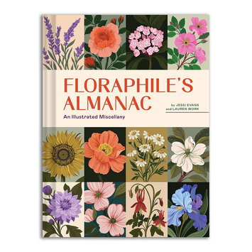 Chronicle Books - CB Floraphile's Almanac - An Illustrated Miscellany by Jessi Evans, Lauren Work