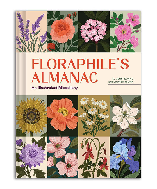 Chronicle Books - CB Floraphile's Almanac - An Illustrated Miscellany by Jessi Evans, Lauren Work