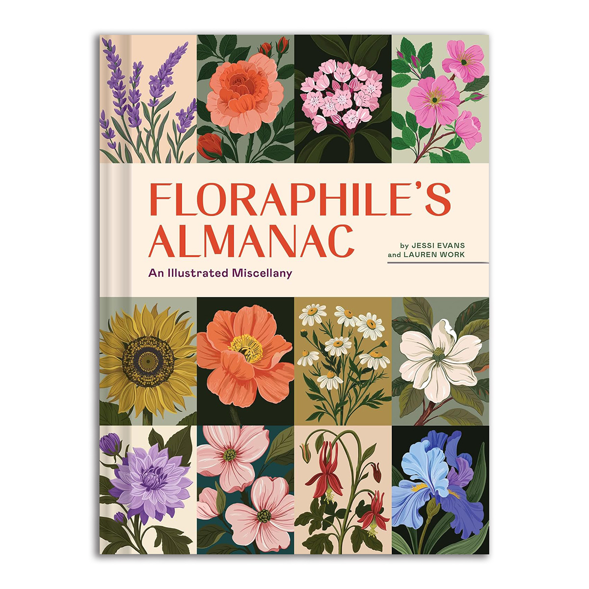 Chronicle Books - CB Floraphile's Almanac - An Illustrated Miscellany by Jessi Evans, Lauren Work