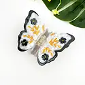 TheDivaSoap - TDSO TDSO ACHA - Floral Butterfly Blue Claw Hair Clip