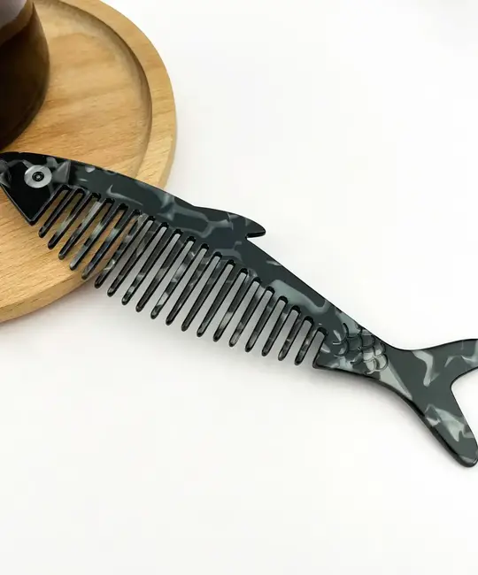TheDivaSoap - TDSO TDSO ACHA - Black Fish Hair Comb