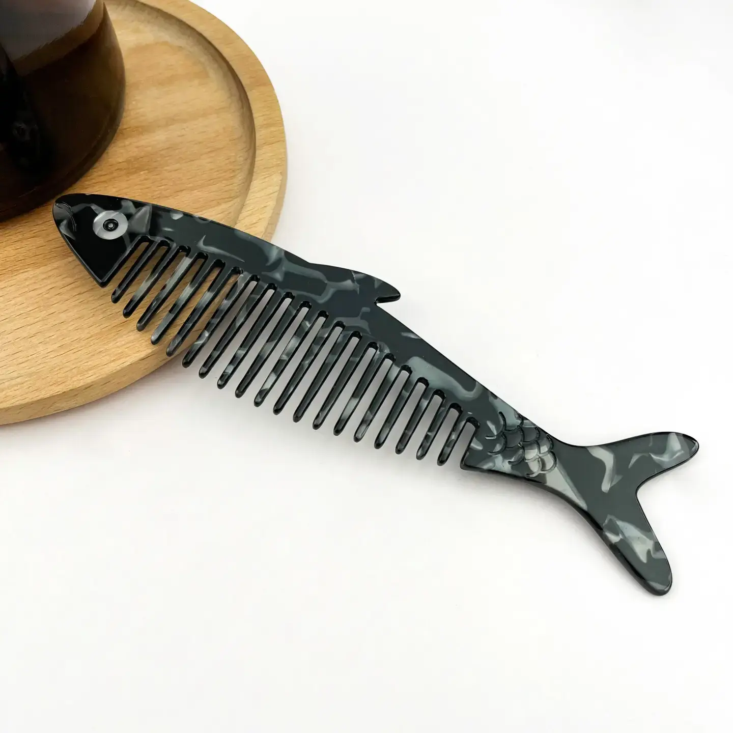 TheDivaSoap - TDSO TDSO ACHA - Black Fish Hair Comb