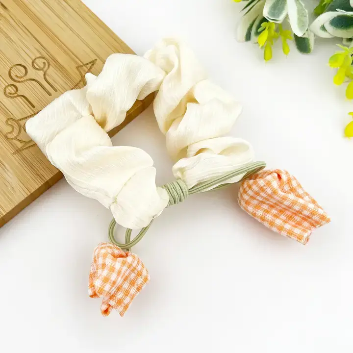 TheDivaSoap - TDSO TDSO ACHA - Tulip Flowers Scrunchie Hair Tie