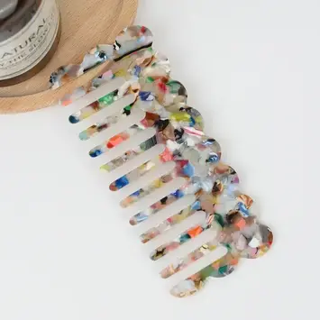 TheDivaSoap - TDSO TDSO ACHA - Wide Tooth Hair Comb, Multicolor