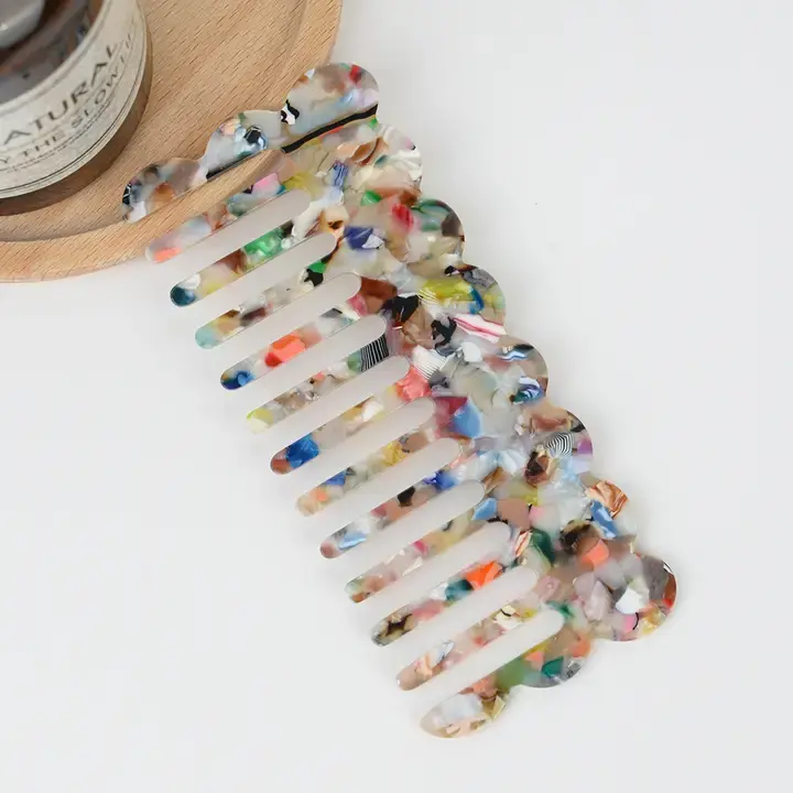 TheDivaSoap - TDSO TDSO ACHA - Wide Tooth Hair Comb, Multicolor