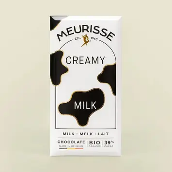 Meurisse Chocolate - MC MC FAD - Creamy Milk Chocolate Bar