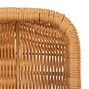 Creative Co-Op - CCO CCO GO - Flower & Vegetable Gathering Basket, Hand-Woven Rattan