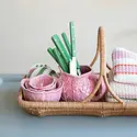 Creative Co-Op - CCO CCO GO - Flower & Vegetable Gathering Basket, Hand-Woven Rattan