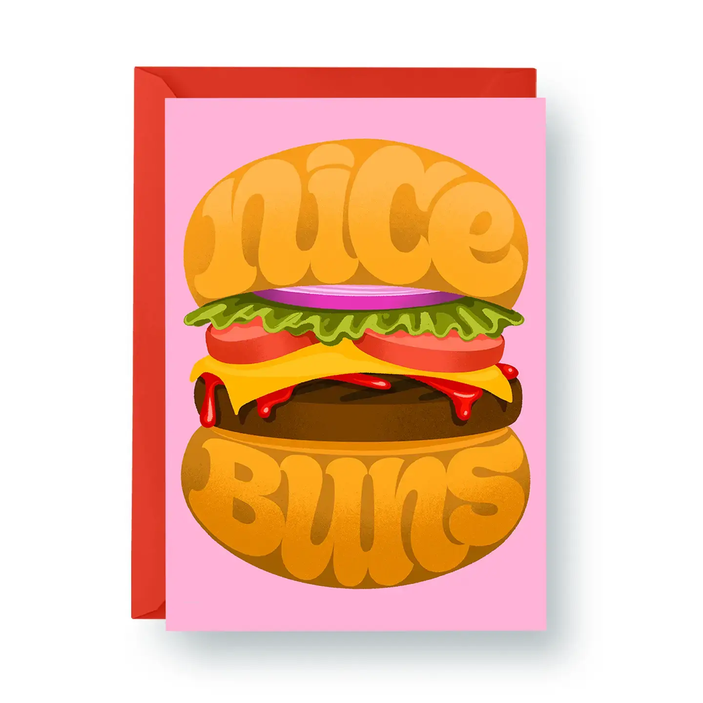 HEAGCLO0001 - Nice Buns Burger Love Card