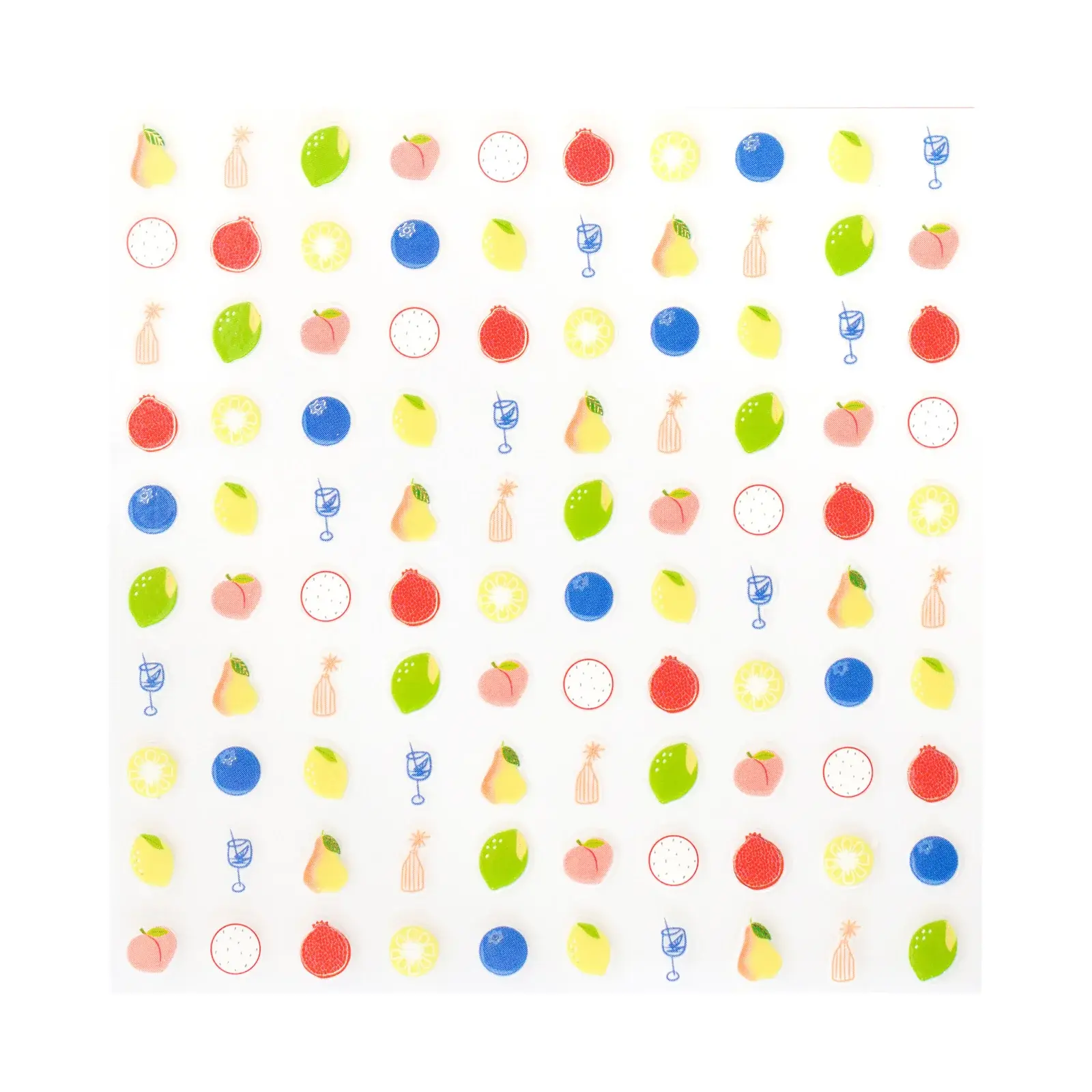 Daydream Society - DAS DAS APPR - Le Dinner Fruit Nail Stickers